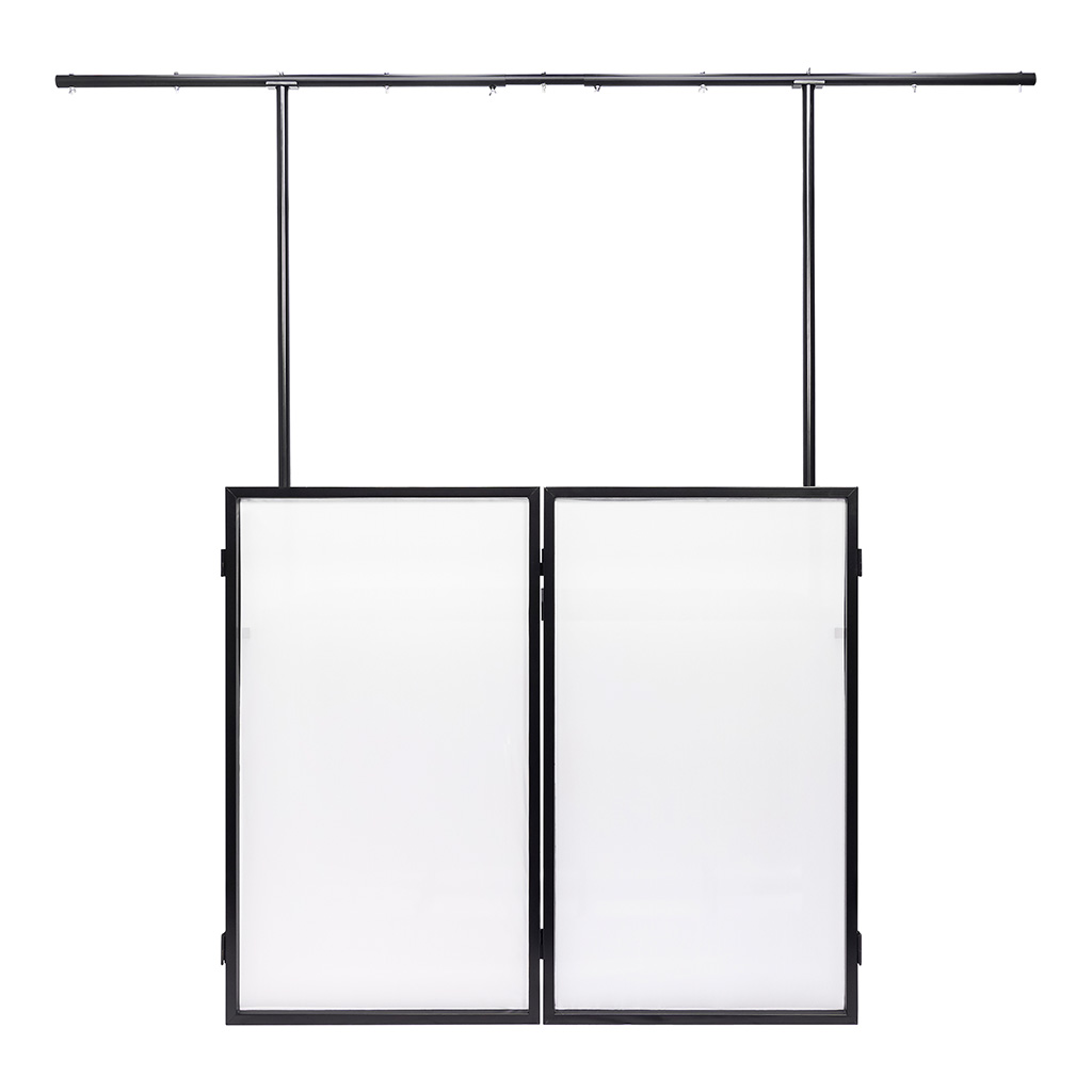 HEADLINER Ventura Portable DJ Booth (includes Lighting Bar System and Bags)