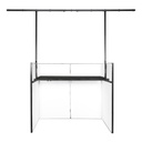 HEADLINER Ventura Portable DJ Booth (includes Lighting Bar System and Bags)