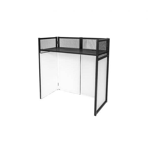 HEADLINER Huntington Portable DJ Booth (Includes white+black Scrim and Bag)