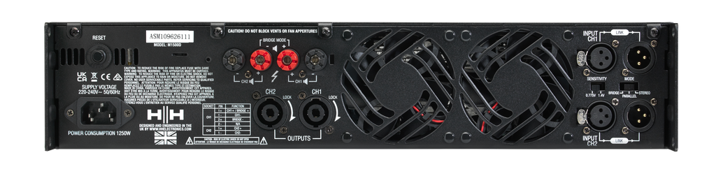 HH M-SERIES Amplificateur 1500D