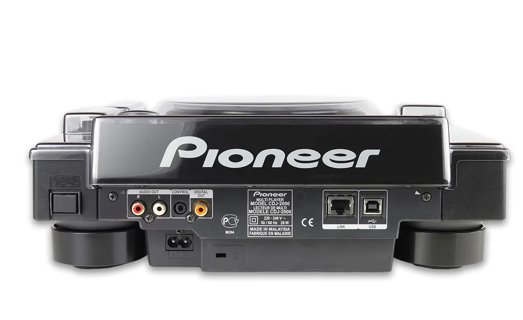 DECKSAVER Pioneer CDJ 2000 NEXUS cover and faceplate #