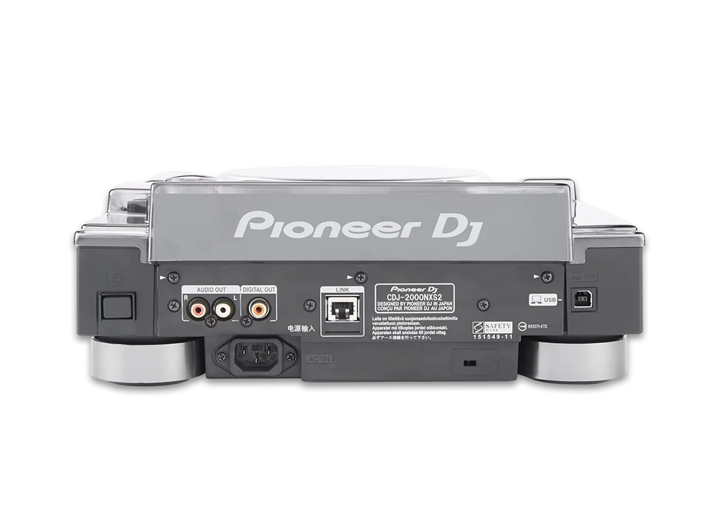 DECKSAVER Pioneer CDJ 2000 NXS2 cover and faceplate #