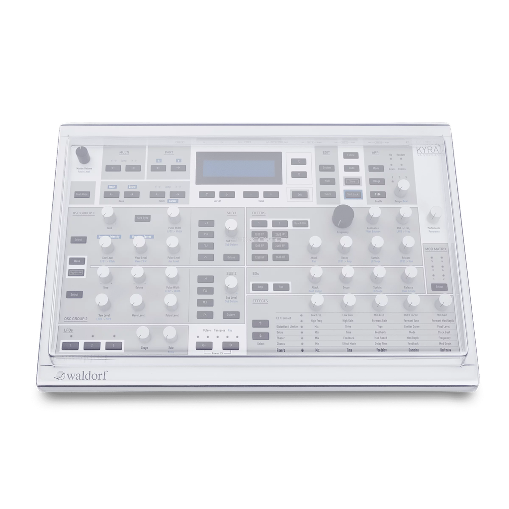 Decksaver Waldorf Iridium, M & KYRA cover (Fits Iridium, M & Kyra)