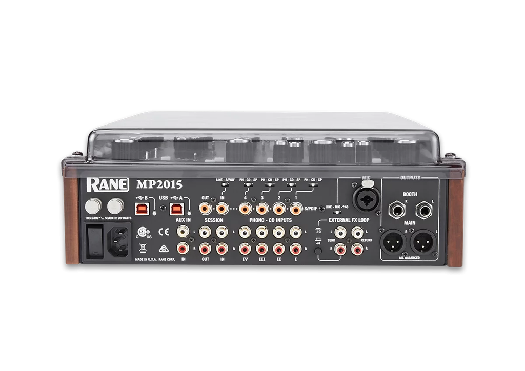 DECKSAVER Rane MP2015 cover (MECHANICAL SIDES)