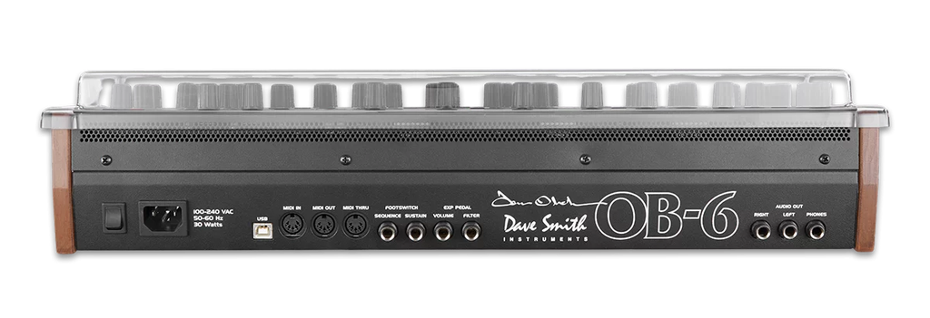 DECKSAVER Sequential - Dave Smith Instruments OB-6 Desktop cover (SOFT fit)