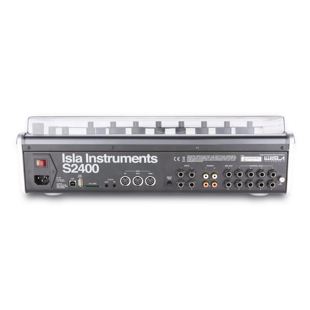 DECKSAVER Isla instruments S2400 cover