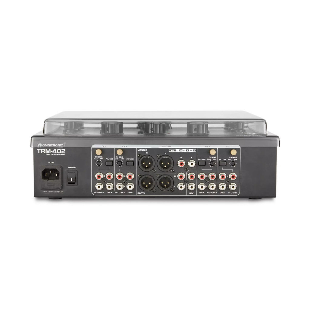 DECKSAVER Omnitronic TRM-402 cover