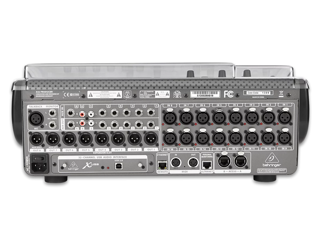 DECKSAVER Behringer Pro X32 Producer cover