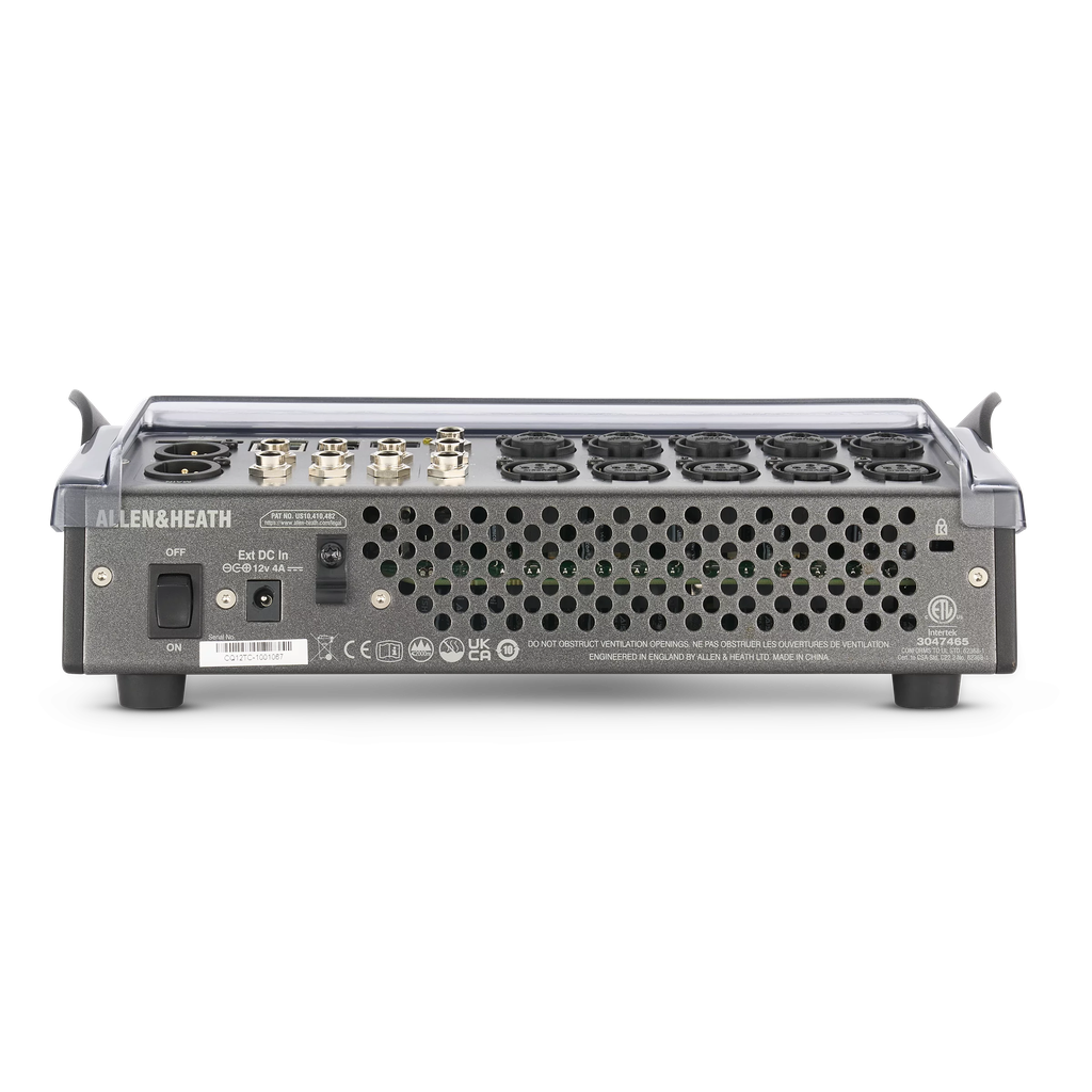DECKSAVER Allen & Heath CQ-12T Cover