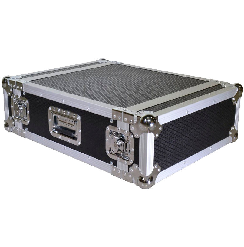 TRITON BLUE Flightcase 19" rack format with 4 units 7110004