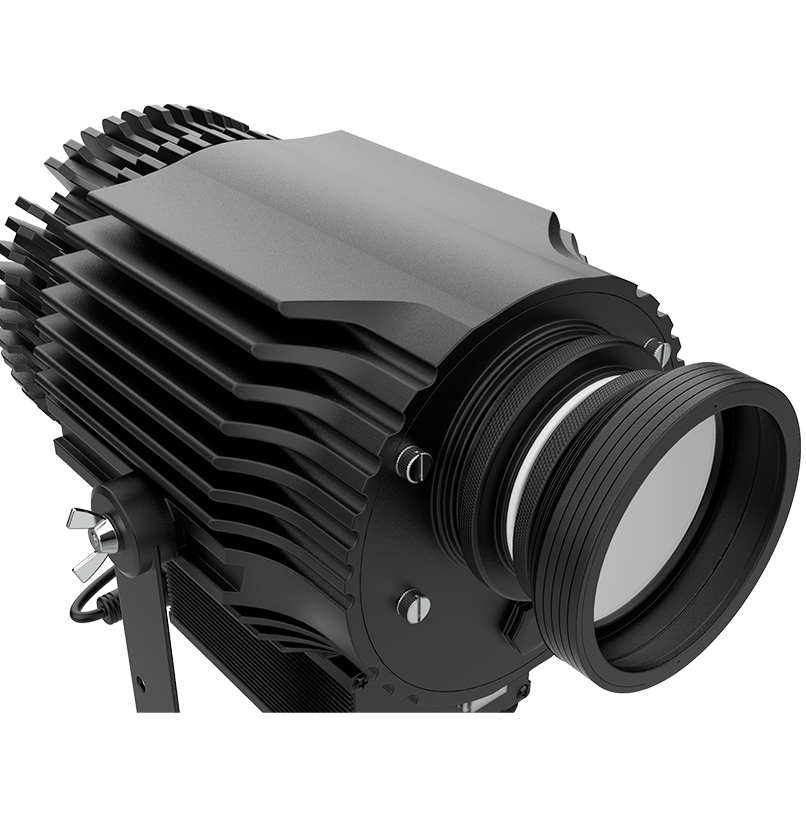 TRITON BLUE LED rotating gobo spotlight PG80R1IP