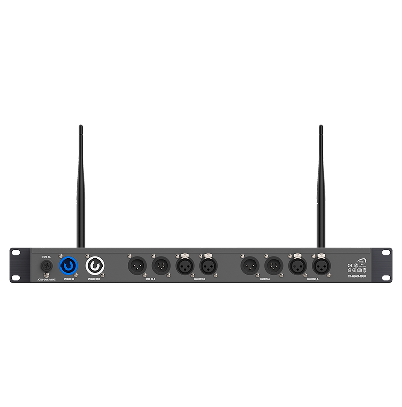 TRITON BLUE Wireless DMX Transceiver 2-channel Rack format LR100-DMX-TDUO