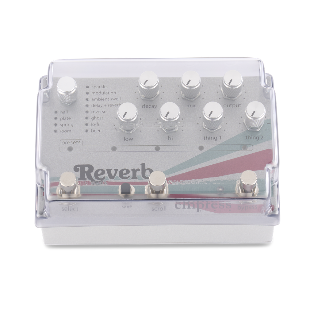 DECKSAVER EMPRESS EFFECTS ZOIA, ECHOSYSTEM, REVERB cover