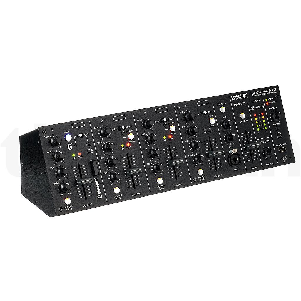 ECLER Mélangeur analogique d'installation COMPACT 4 BT