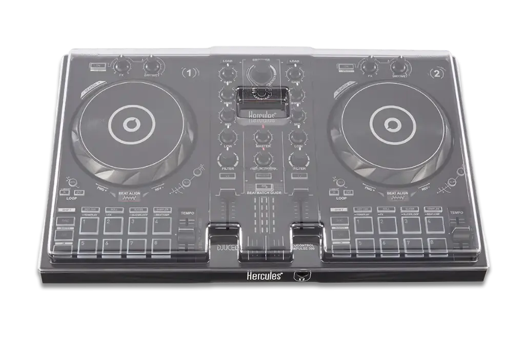 DECKSAVER LE Hercules DJ Control Inpulse 300 cover & Inpulse 300 MK2 - light edition