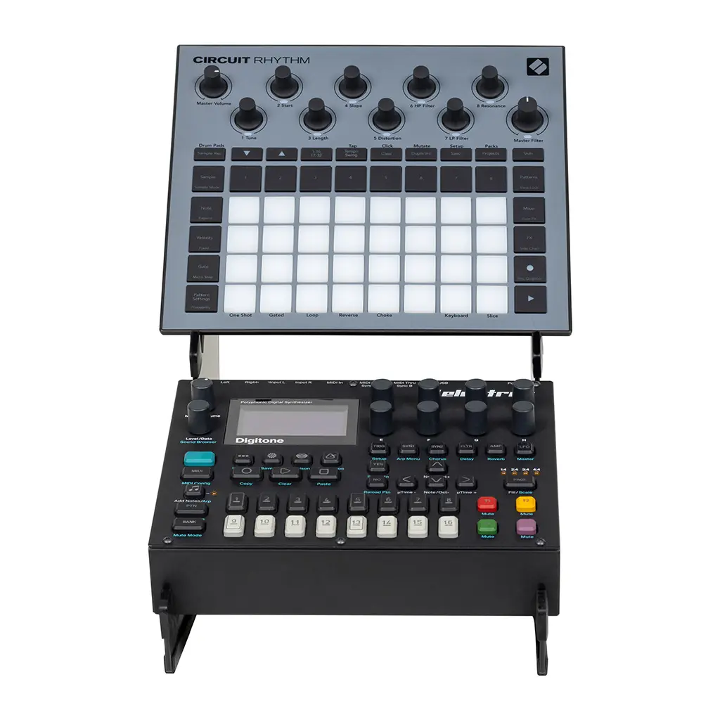 HEADLINER 2-Tier Desktop Synth Stand