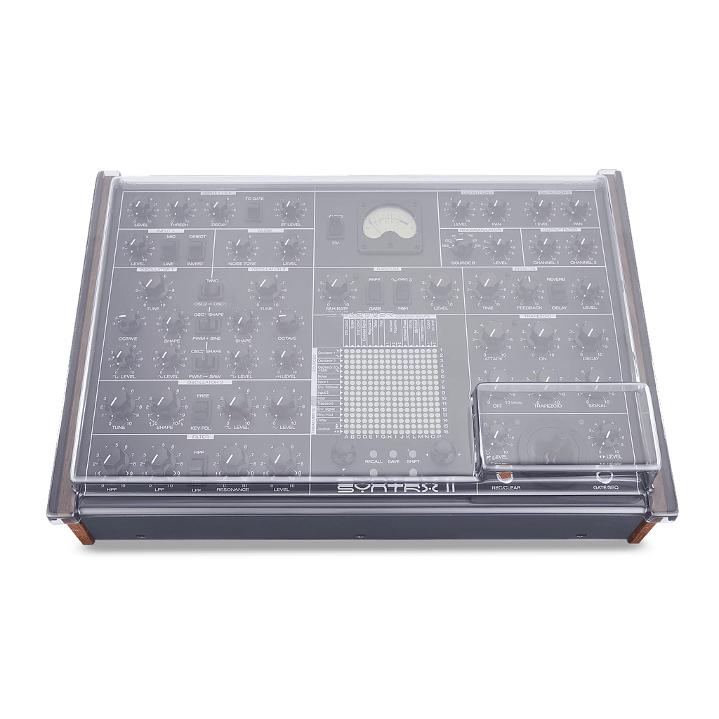 DECKSAVER Erica Synths Syntrx & Syntrx 2 Cover (SOFT-FIT) (Fits Syntrx & Syntrx 2)