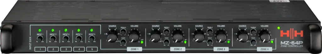 HH MZ-SERIES Matrice audio analogique 64P