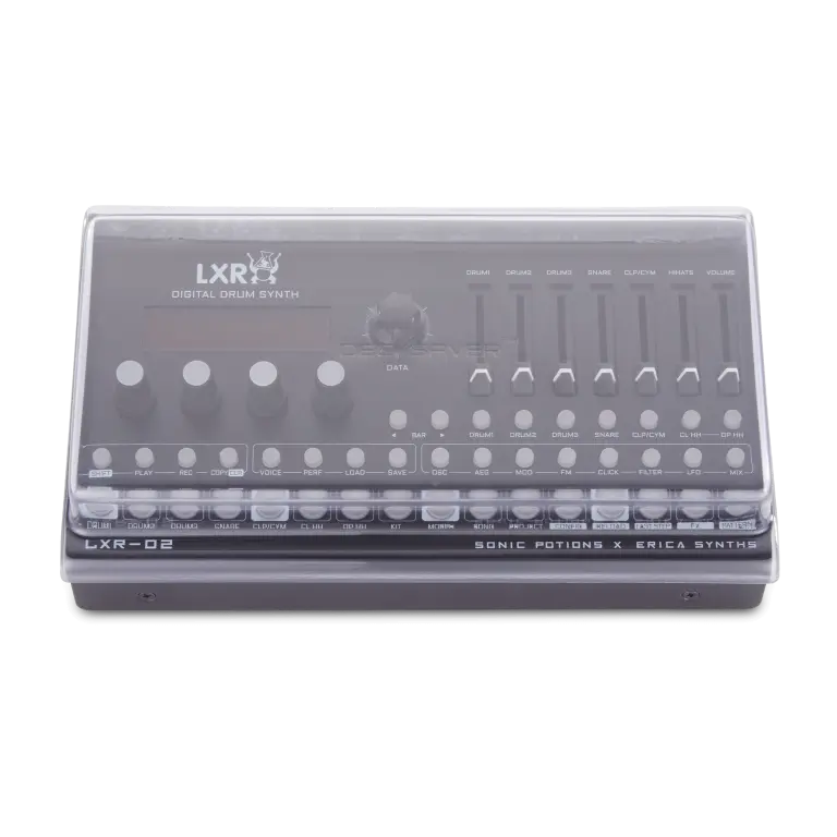 DECKSAVER Erica Synths DB-01 and LXR-02 Cover (Fits DB-01 & LXR-02)