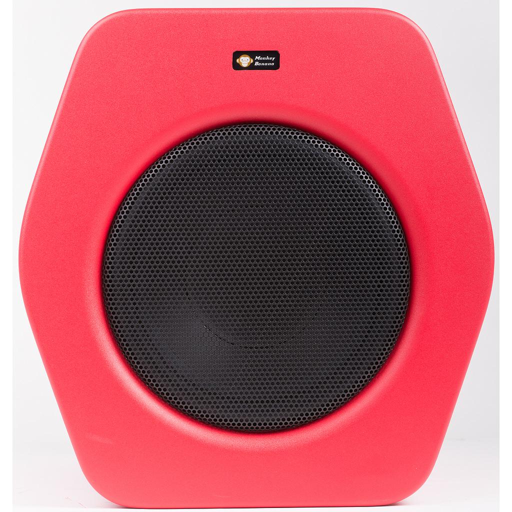 Monkey Banana Turbo 10s - Subwoofer actif Couleur: Rouge