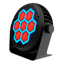 TRITON BLUE Projecteur PAR LED Q-PI0712