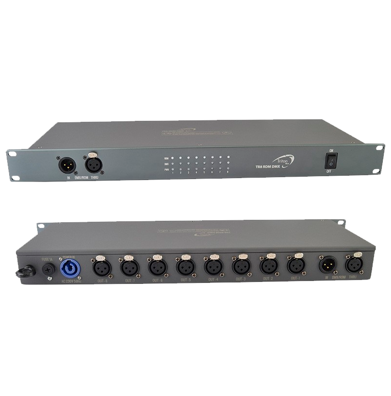 TRITON BLUE Splitter DMX SATURN 8R (RDM-DMX)