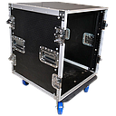 TRITON BLUE Flightcase 19" rack format with 12 units 7110012