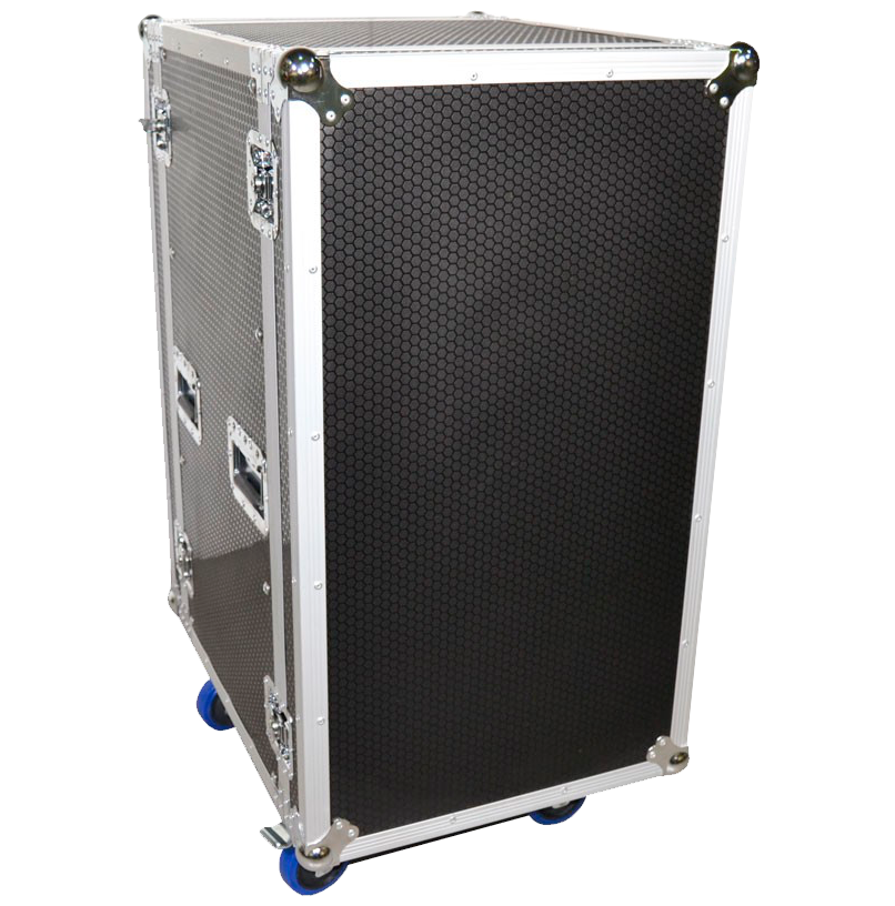 TRITON BLUE Flightcase 19" rack format with 20 units 7110020