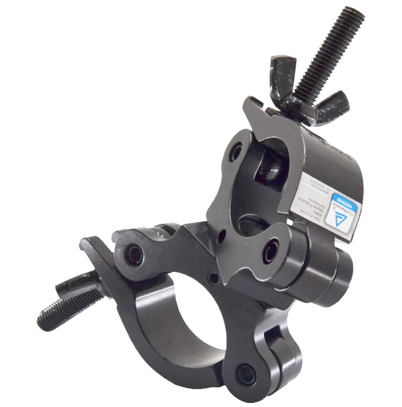 TRITON BLUE Aluminium double clamp for tubes 008-2763