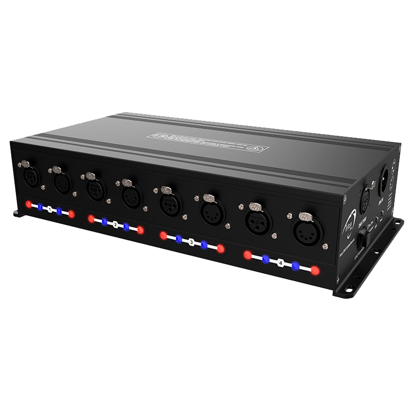 TRITON BLUE DMX splitter, amplifier and distributor - Saturn 4