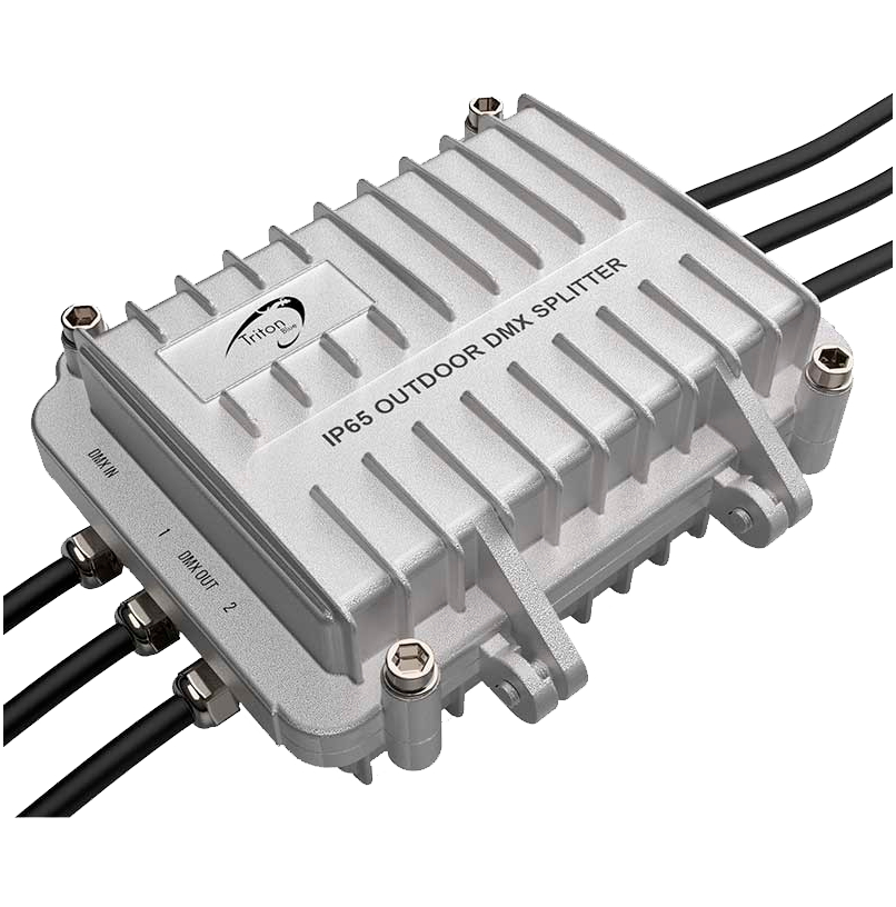 TRITON BLUE DMX splitter, amplifier and distributor DMX4IP