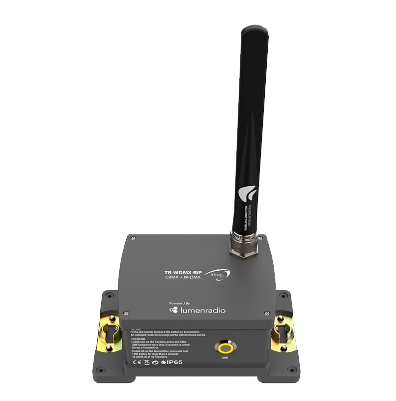 TRITON BLUE Wireless DMX IP65 Receiver LR100-DMX-RIP