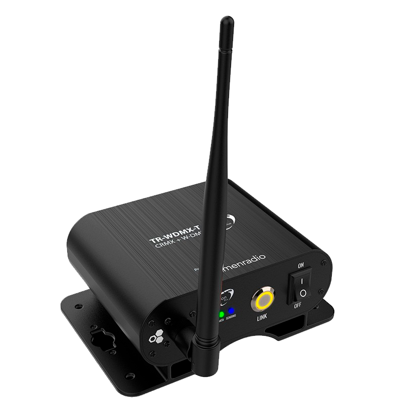 TRITON BLUE Wireless DMX Transmitter LR100-DMX-T