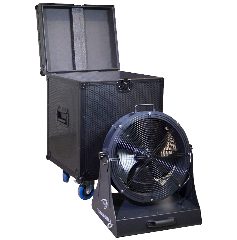 TRITON BLUE Flightcase - Orbit DMX FLY