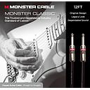 Monster® Prolink Monster Classic™ Instrument Cable - Jack Mâle vers Jack Mâle 1,82m