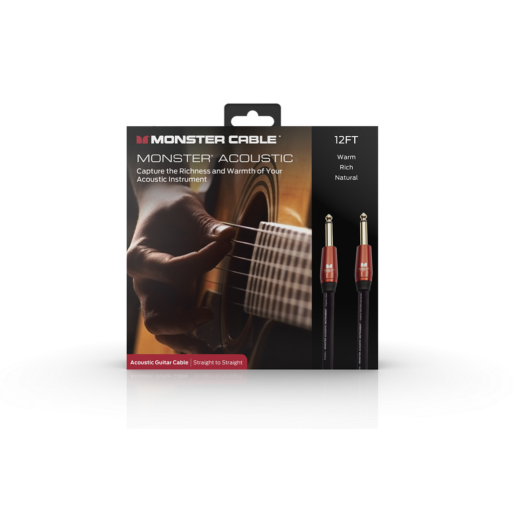 Monster® Prolink Acoustic Instrument Cable - Straight to Straight