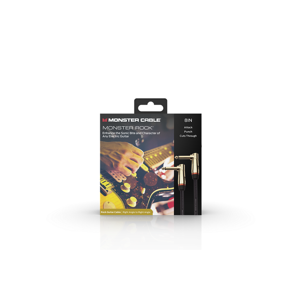 Monster® Prolink Rock Instrument Cable - Right Angle to Right Angle