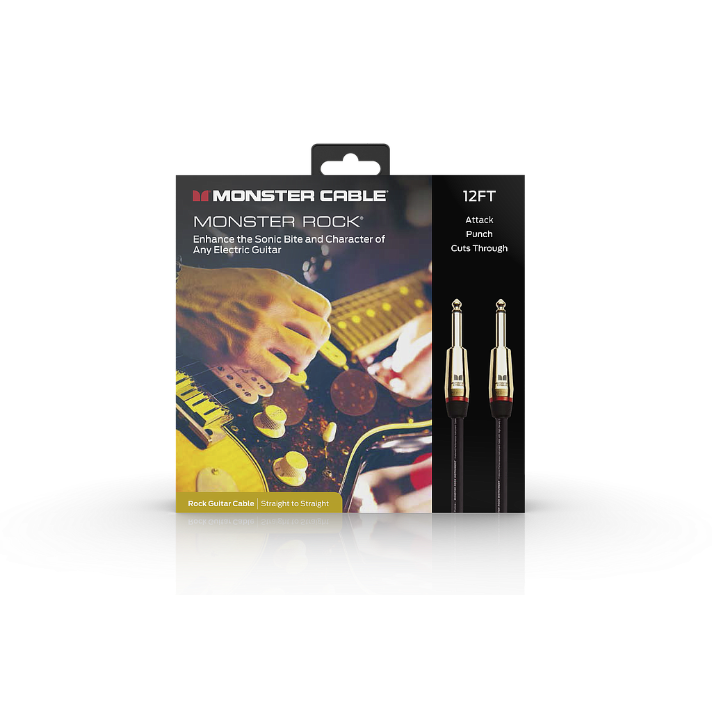 Monster® Prolink Rock Instrument Cable - Straight to Straight