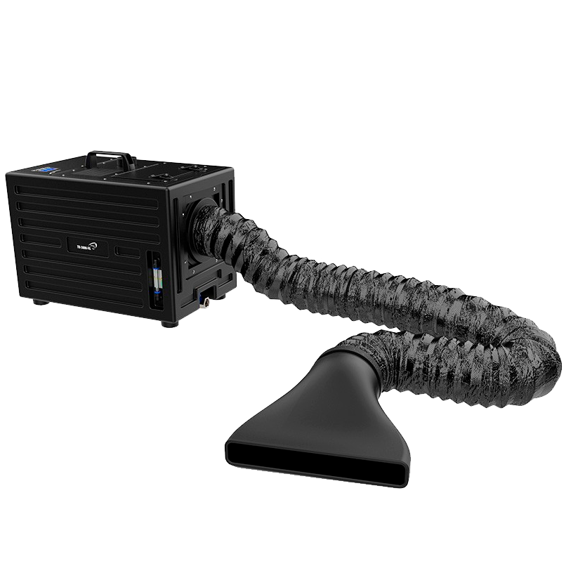 TRITON BLUE Machine compacte à basse fumée de 1500W TR-1500-LF