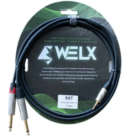WELX RXT 1.5m  [X2 TS / X1 Mini TRS] Black