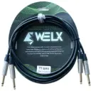 WELX  TT 1.5m [X2 TRS / X2 TRS]Black