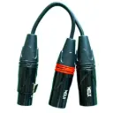 WELX CCF | x1  XLR F / x2 XLR MBlack