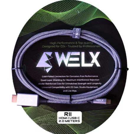 WELX USB R11 [C/HDMI – 3m]
Grey