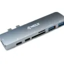 WELX WL7 - TRAVEL HUB [+HDMI] Grey