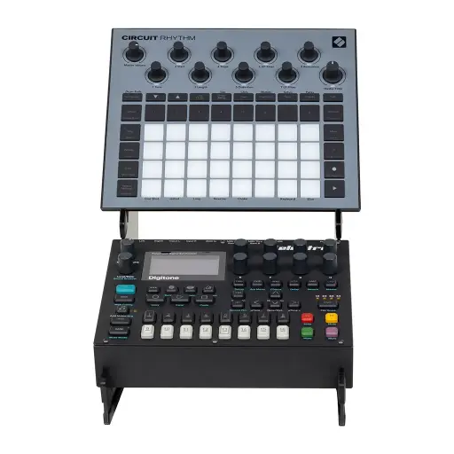 [HL22052] HEADLINER 2-Tier Desktop Synth Stand#