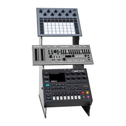 [HL22053] HEADLINER 3-Tier Desktop Synth Stand#