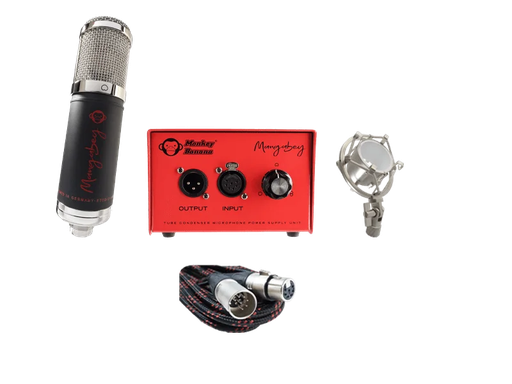 [230800] Monkey Banana Mangabey, microphone condensateur à lampe Couleur: Noir