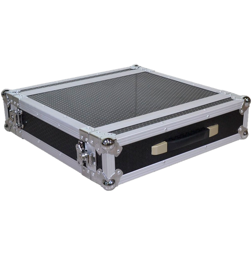 [10286952] TRITON BLUE Flightcase 19" rack format with 2 units 7110002