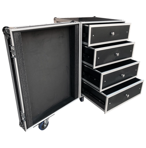 [10286972] TRITON BLUE Flightcase Utilitaire Tiroirs - FCX4