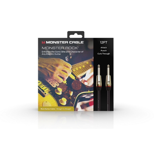 [600540-00] Monster® Prolink Rock Instrument Cable - Jack Mâle vers Jack Mâle 3,65m